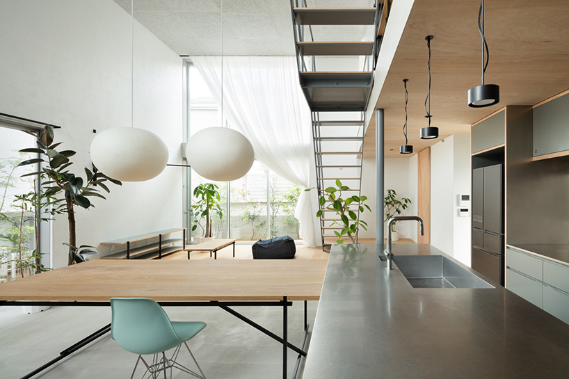 ship architecture town house in ikegami japan