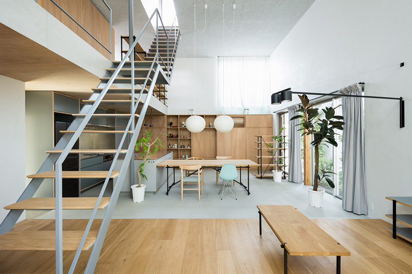 ship architecture town house in ikegami japan