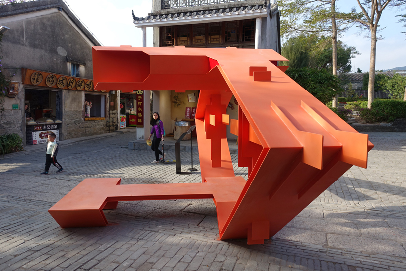 studio frank havermans designs 'social magnet' installation for shenzhen biennale designboom