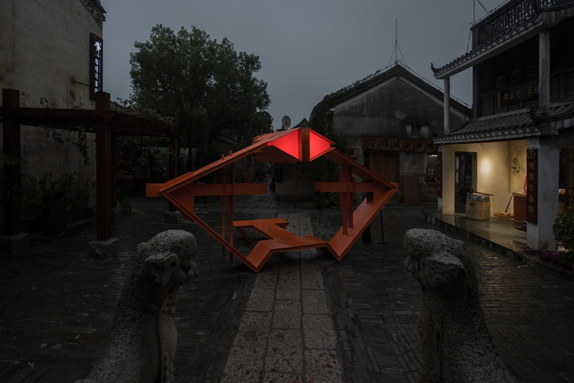 studio frank havermans designs 'social magnet' installation for shenzhen biennale designboom