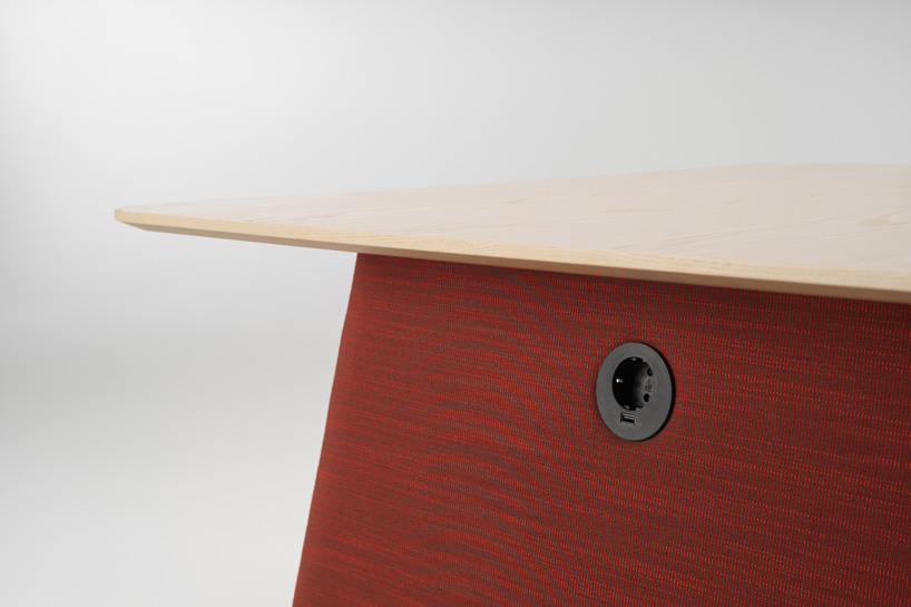 teruhiro yanagihara draws from japanese stone gardens in 'osaka'collection for OFFECCT