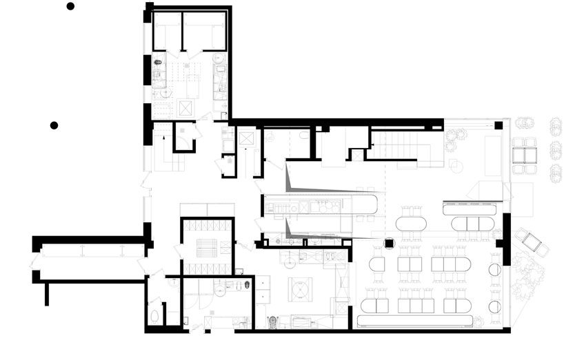 YOD brings the liveliness of chinese streets to restaurant interior in kiev designboom