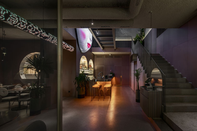 YOD brings the liveliness of chinese streets to restaurant interior in kiev designboom