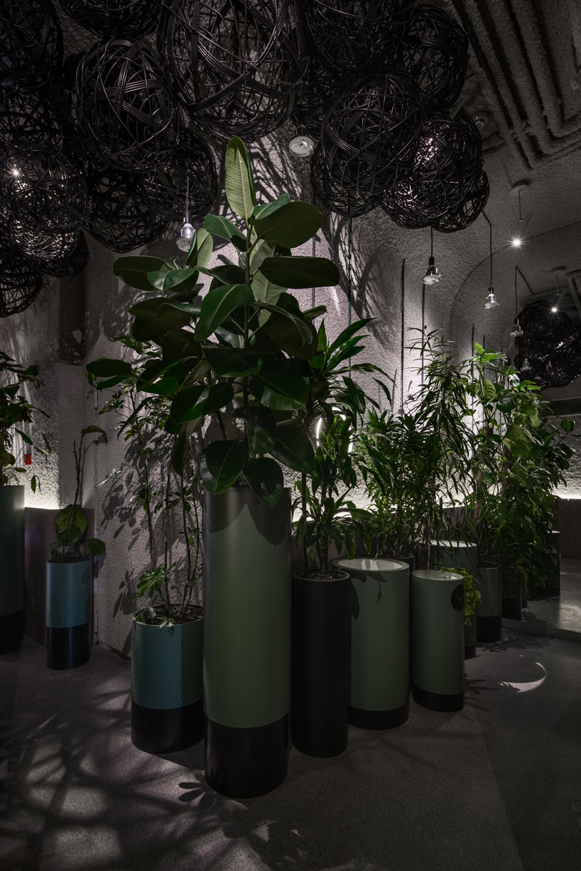 YOD brings the liveliness of chinese streets to restaurant interior in kiev designboom