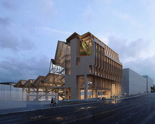 grafton selected ahead of shigeru ban and dorte mandrup for anthony timberlands center