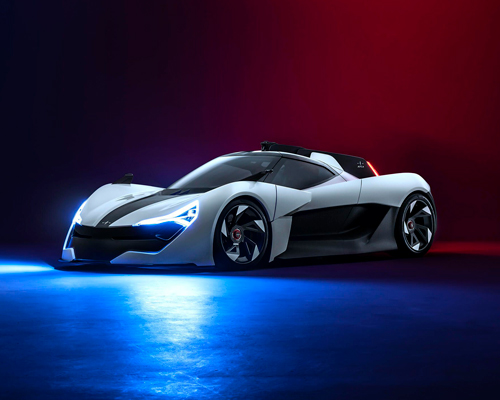 apex unveils long-range electric super car with futuristic monocoque