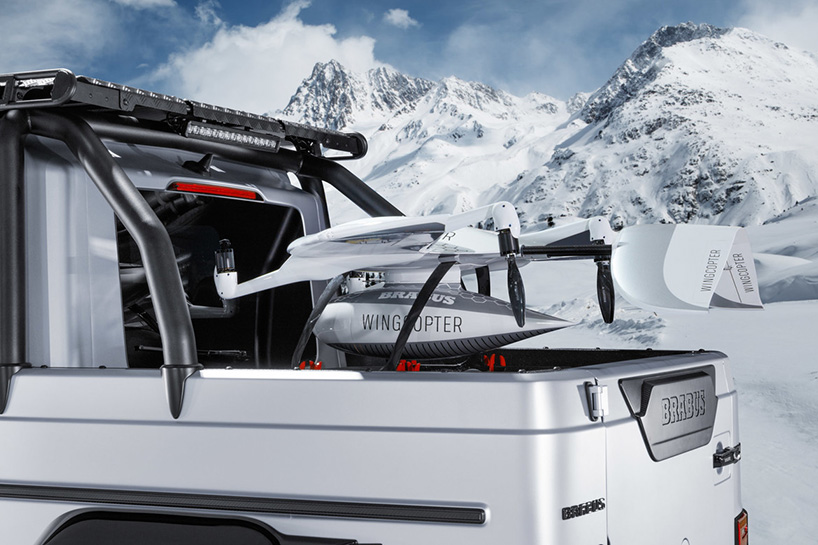 the brabus 800 adventure XLP is a mercedes-AMG G63 turned into powerful pickup truck