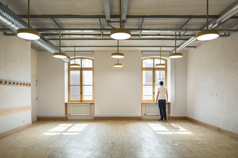 chartier dalix transforms a former military barracks into a university campus in paris designboom