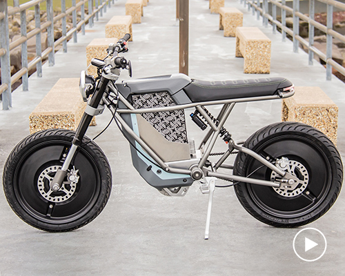 switch on: cleveland cyclewerks falcon electric café racer motorcycle