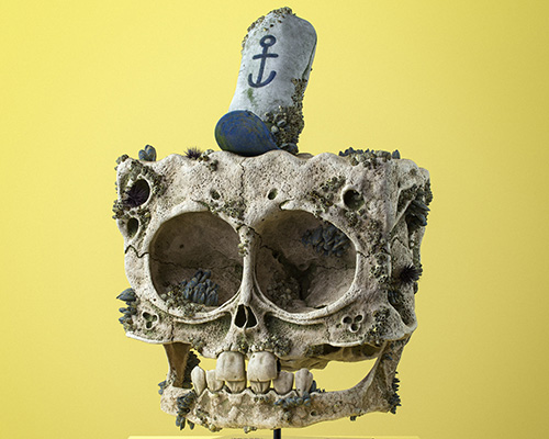 filip hodas envisions pop culture skeletons in cartoon fossils series