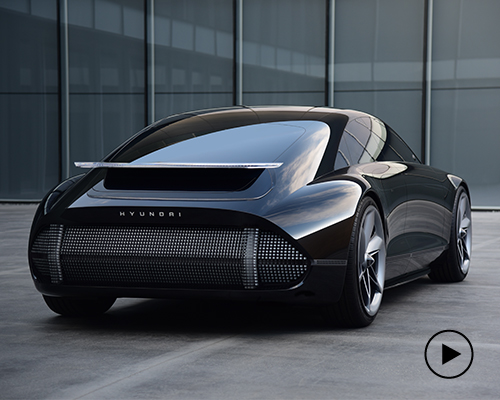 hyundai reveals 'prophecy' EV concept with pixellated headlamps