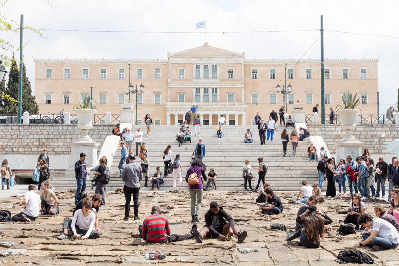 interview: ibrahim mahama on his monumental jute sack installations at design indaba 2020