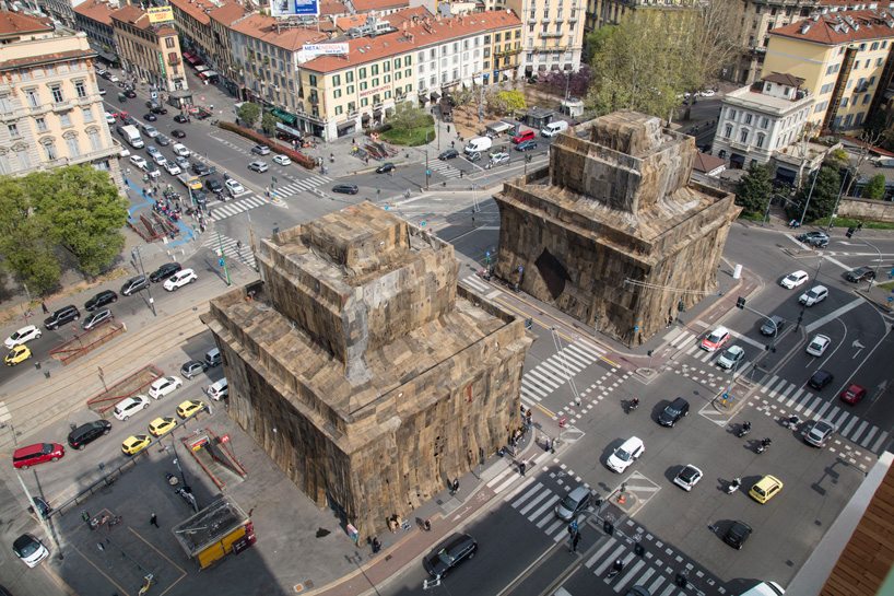 interview: ibrahim mahama on his monumental jute sack installations at design indaba 2020