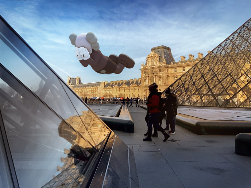 KAWS & acute art launch monumental AR sculptures in 12 locations around the world