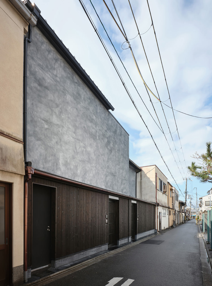 KINO architects transforms two kyoto machiya townhouses into hotel sumihotaru