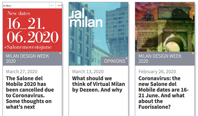 milan's salone del mobile officially cancelled and postponed for april 2021