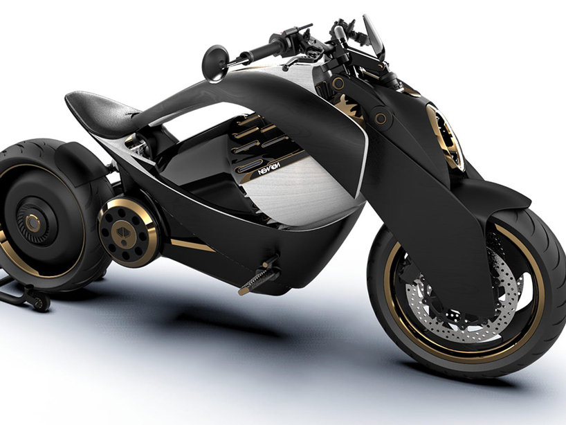 newron motors releases curved wooden electric motorcycle with full specs - 10