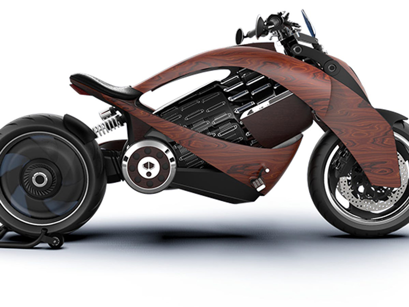 newron motors releases curved wooden electric motorcycle with full specs - 12