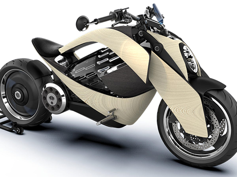 newron motors releases curved wooden electric motorcycle with full specs - 9