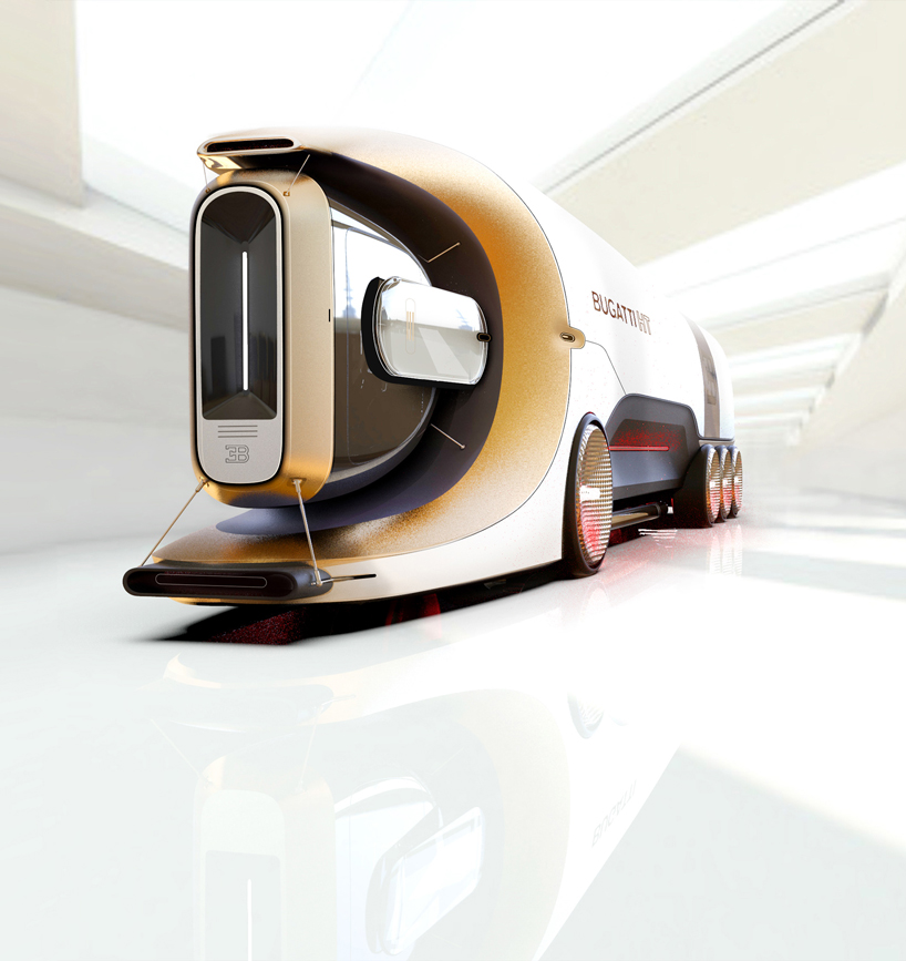 prathyush devadas designs bugatti hyper truck concept