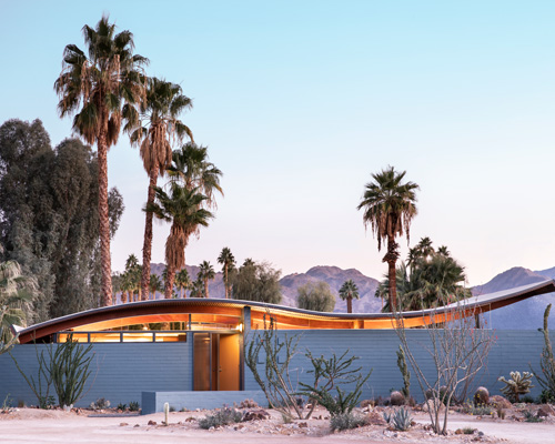 stayner architects restores mid-century 'wave' house in ​palm desert, california