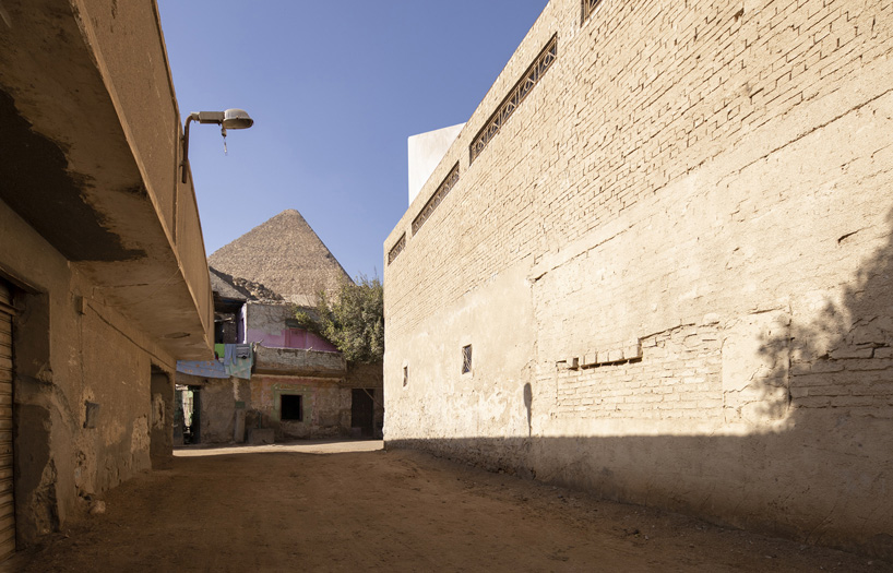 studio malka architecture's cheops observatory frames the great pyramid of giza