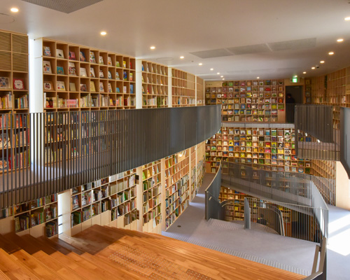 tadao ando completes nakanoshima children’s book forest, a space to explore new worlds
