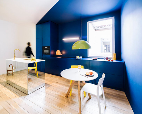 the sequence house by gon architects is a fluid living space for a bachelor in madrid