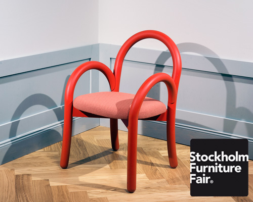 curved contours define thomas sandell's goma chair collection for made by choice