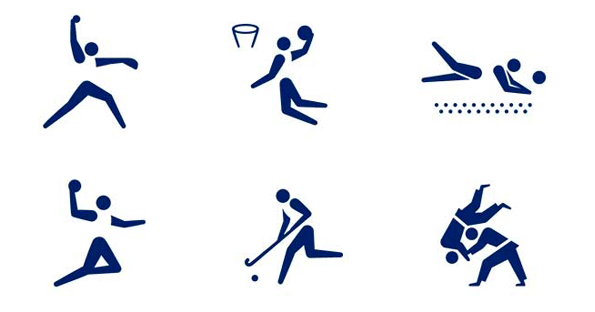 tokyo 2020 unveils kinetic sports pictograms to illustrate the olympic  games