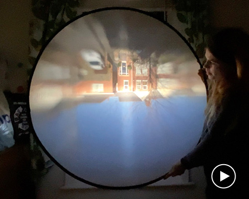turn your bedroom into a camera obscura and make photographs with it