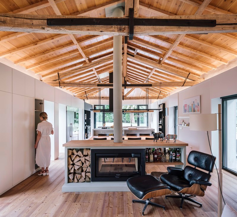 zooco estudio converts former stable into seasonal house in güemes, spain