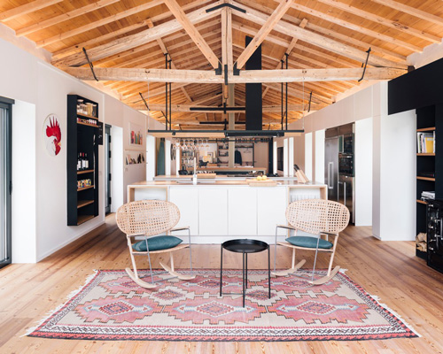 zooco estudio converts former stable into seasonal house in güemes, spain