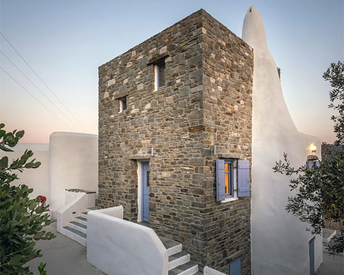 nikolas kouretas' greek holiday house balances vernacular and contemporary architecture