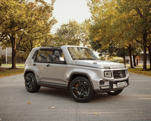 aleksandr isaev visualizes G-NIVA 2020, a modern hybrid terrain vehicle