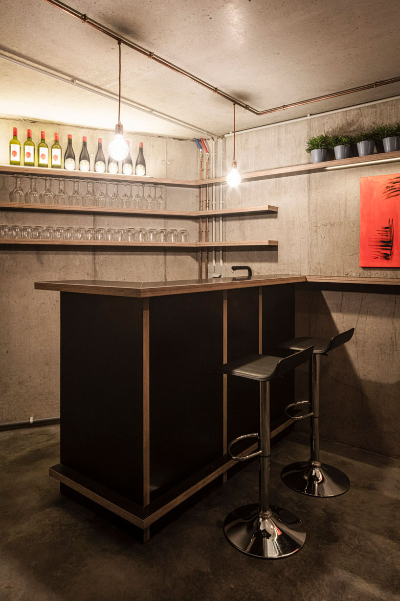 corten steel wraps a sculptural guesthouse designed by atelier vens vanbelle in belgium designboom