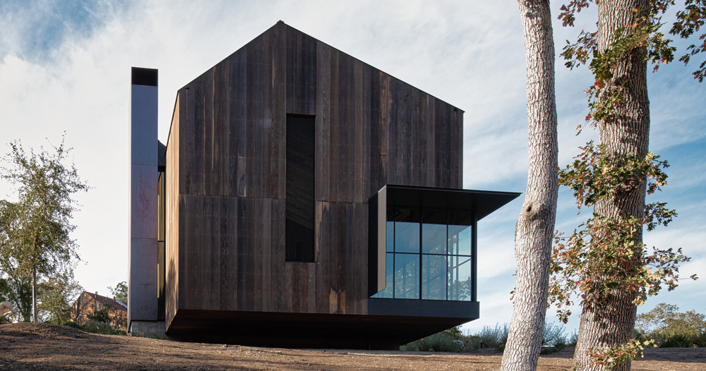 faulkner architects’ modern ‘big barn’ echoes rural california