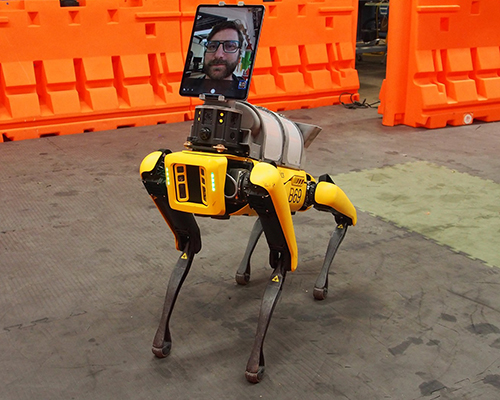 boston dynamics spot robot dog helps doctors treat COVID-19 patients