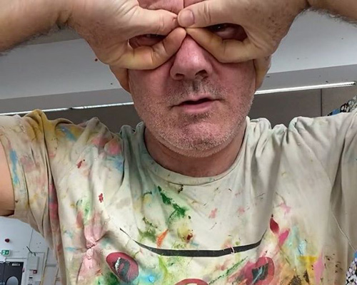 damien hirst conducts instagram interview, answering 98 questions from his followers