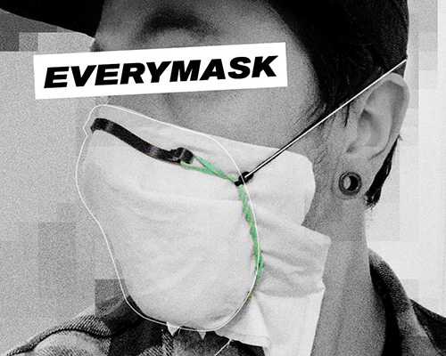everymask is a DIY face mask that uses a custom harness creating the perfect seal