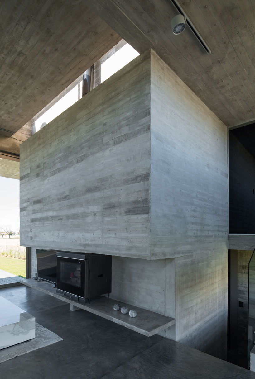 horizontal concrete planes articulate the escobar house by luciano kruk in argentina designboom