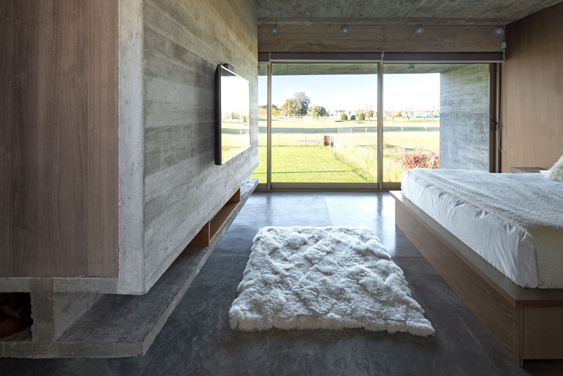 horizontal concrete planes articulate the escobar house by luciano kruk in argentina designboom
