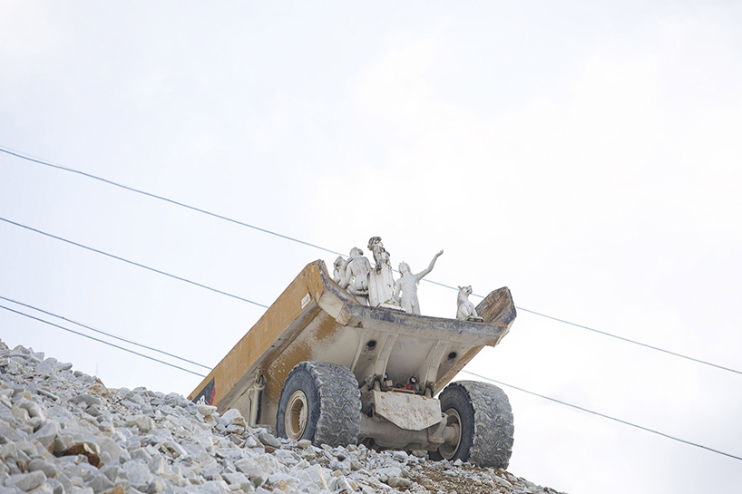 fabio viale presents a tale of decay and reconstruction at florence's galleria poggiali