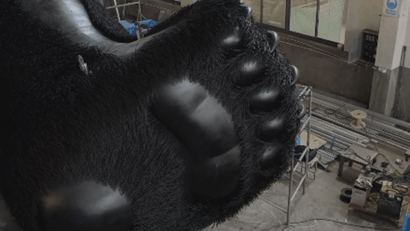 florentijn hofman's giant 'selfie panda' to be installed in dujiangyan, china designboom