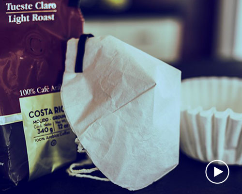 FOLD is a cheap and accessible DIY mask made using coffee filters
