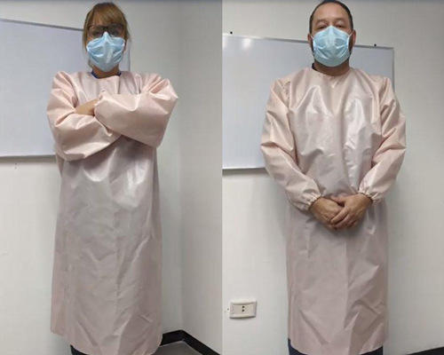 ford is using airbag material to make hospital gowns for COVID-19 responders