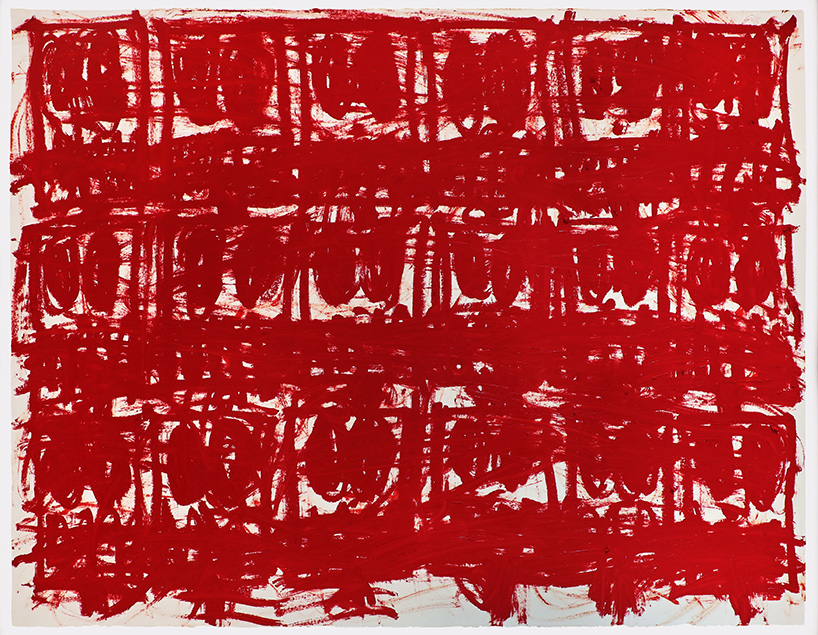 HAUSER & WIRTH presents rashid johnson's 'anxious red drawings' in online exhibition - 4