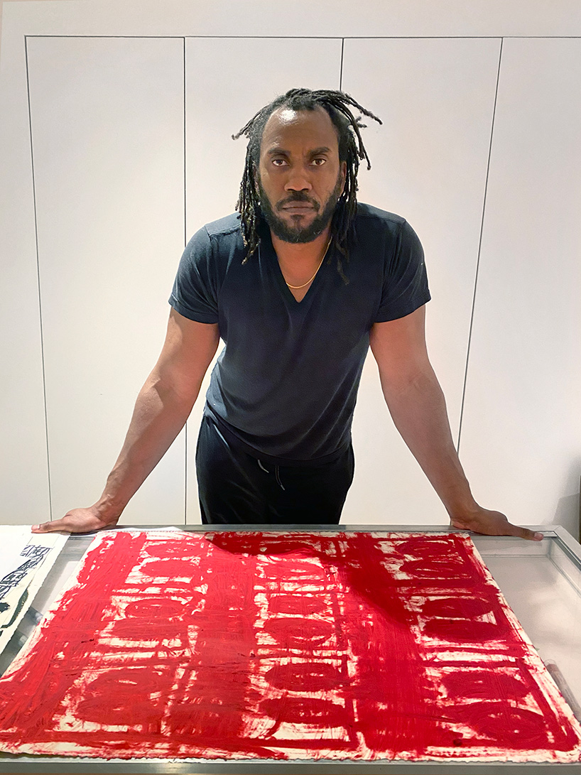 HAUSER & WIRTH presents rashid johnson's 'anxious red drawings' in online exhibition - 9