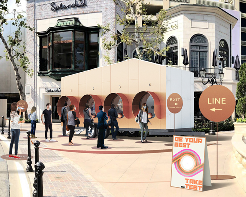 these mobile COVID-19 testing stations for LA can be repurposed to serve the homeless
