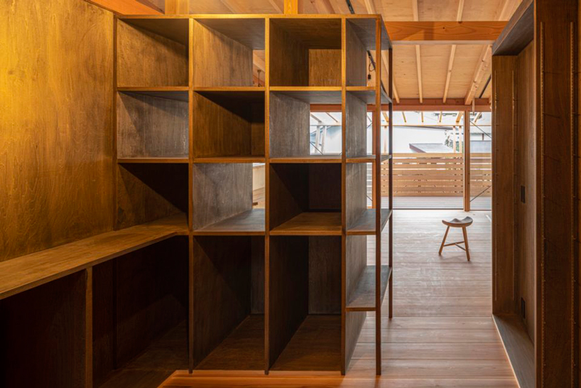 masaru takahashi clads family house 'G' in charred wood exterior in japan - 5